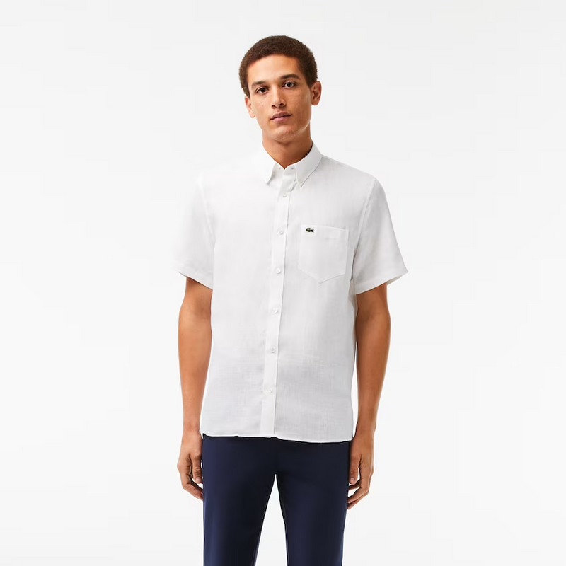 Chemise sales lacoste lin