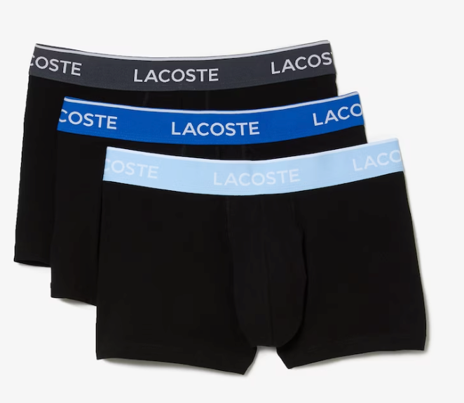 Lot de 3 boxeurs courts Lacoste