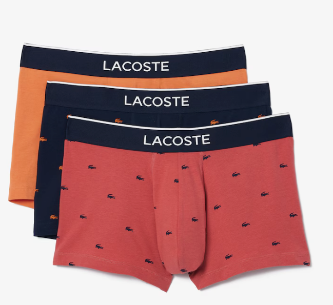 Lot de 3 boxeurs courts Lacoste