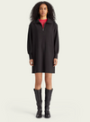 Modal utility zip up dress