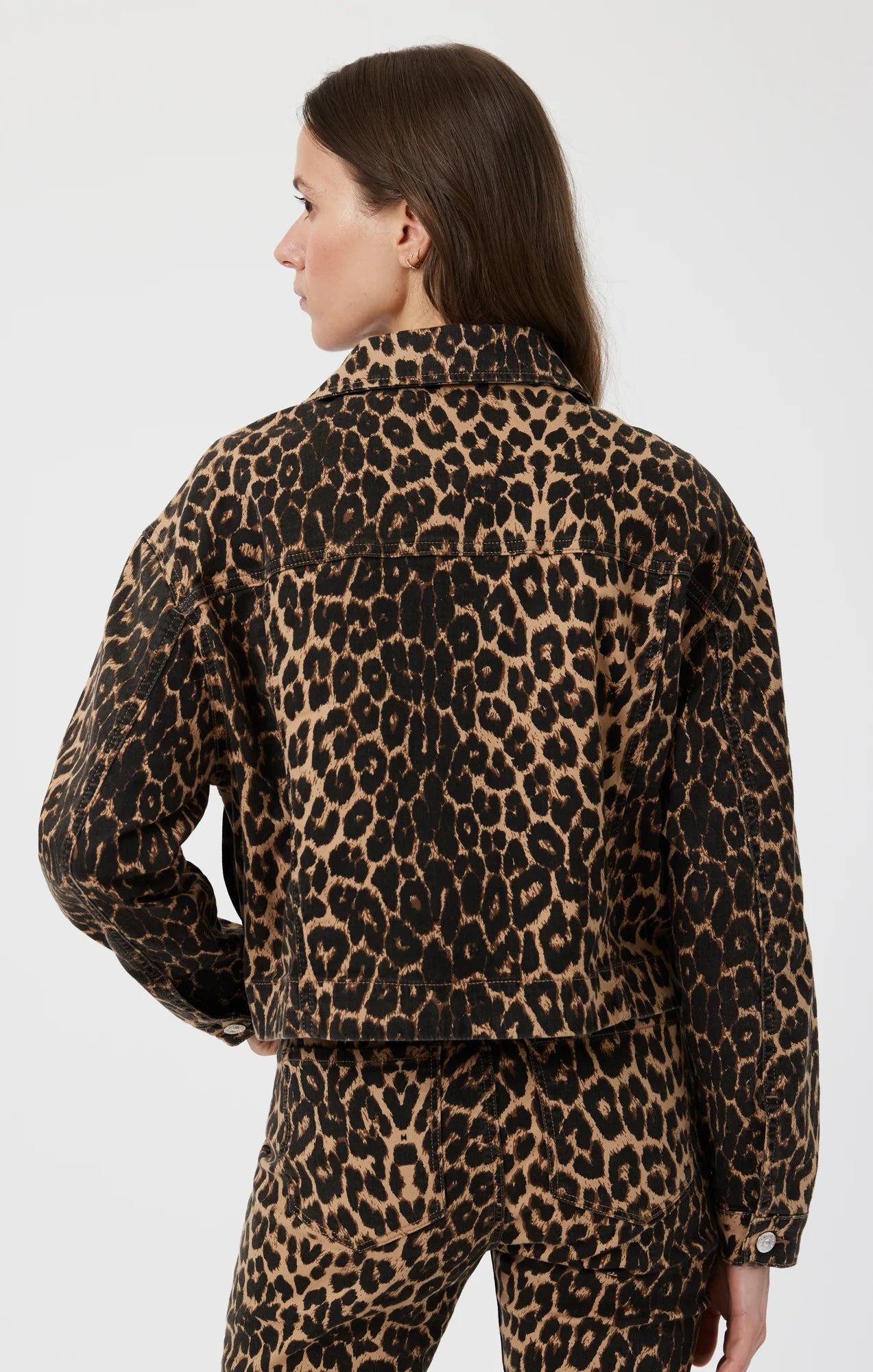 Veste jeans Maren Leopard Mavi Boutique Sofia