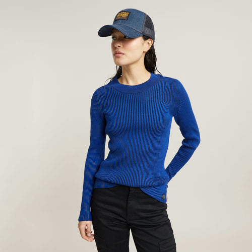 PULL EN MAILLE PLATED SLIM G-STAR