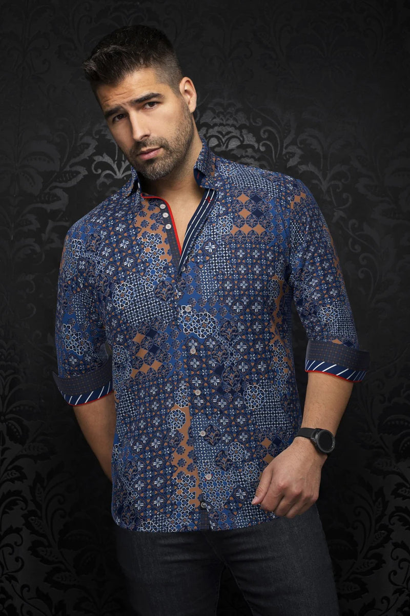 CHEMISE CARLSON AU NOIR