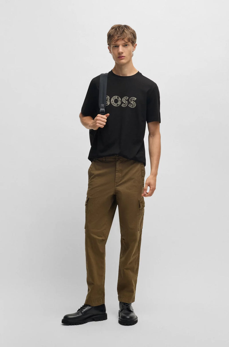 T-SHIRT LOGO IMPRIMÉ BOSS