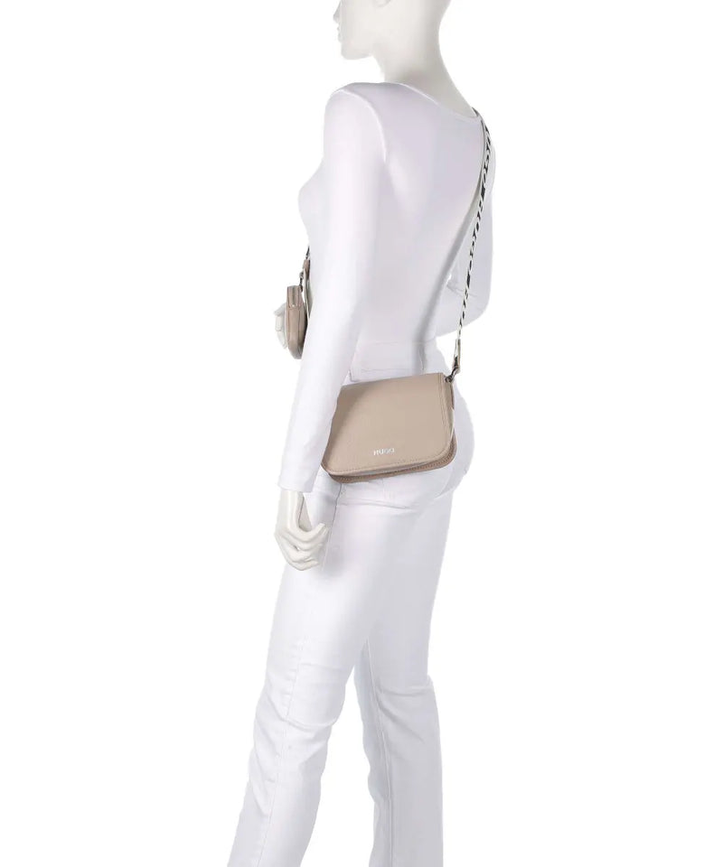 Bel Crossbody Flap Beige HUGO