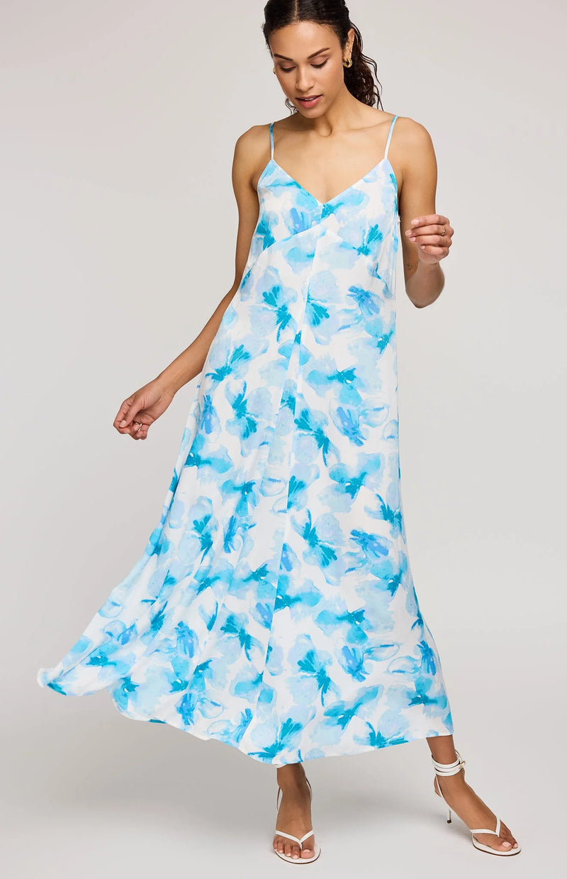 Robe en satin Cynthia GENTLE FAWN