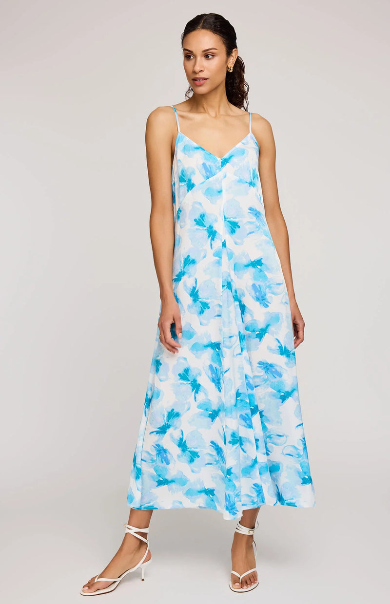 Robe en satin Cynthia GENTLE FAWN