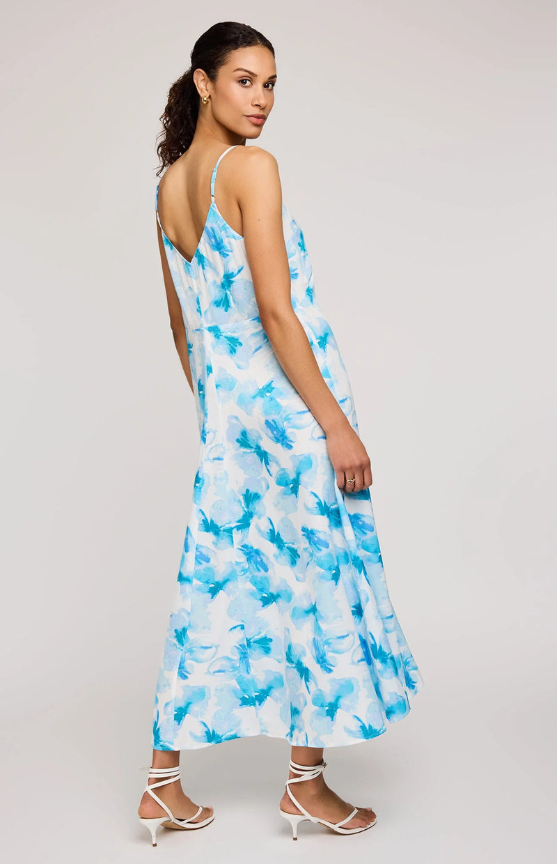 Robe en satin Cynthia GENTLE FAWN
