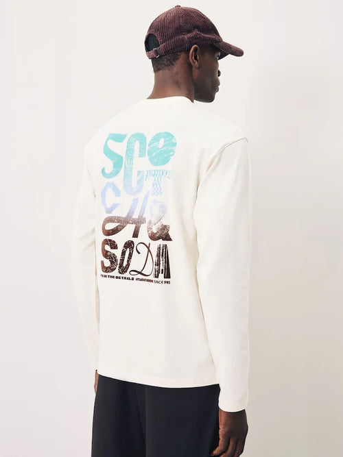 T-SHIRT MANCHES LONGUES SCOTCH & SODA