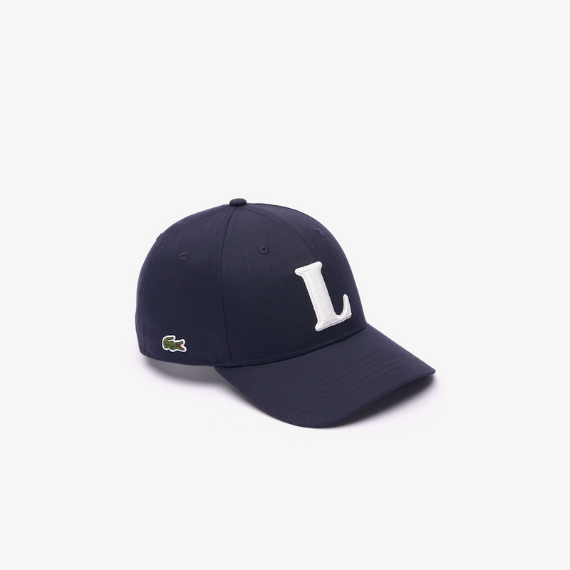 CASQUETTE DE BASEBALL UNISEXE EN SERGÉ DE COTON BRODÉ 3D   LACOSTE