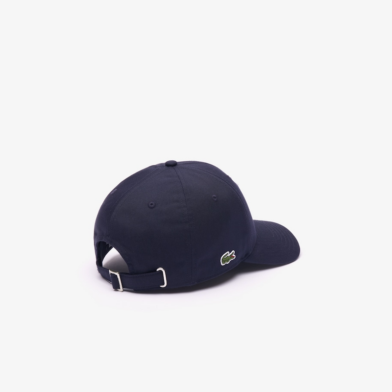 CASQUETTE DE BASEBALL UNISEXE EN SERGÉ DE COTON BRODÉ 3D   LACOSTE