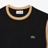 T-SHIRT EN JERSEY COLOR BLOCK COUPE CLASSIQUE   LACOSTE