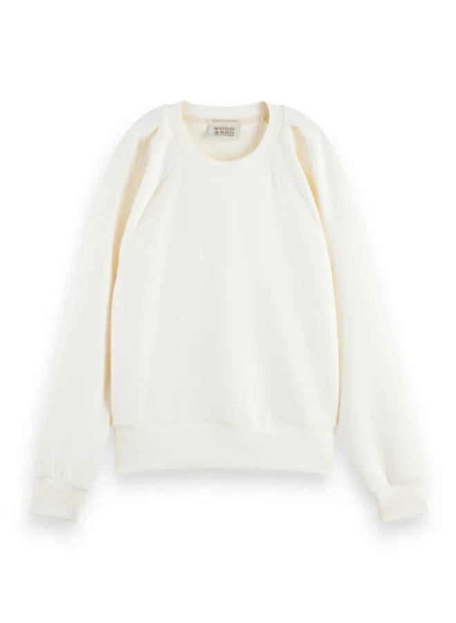 Pleated shoulder sweatshirt Scotch&Soda