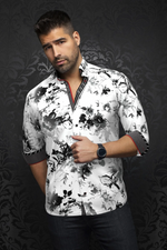 CHEMISE  CAMBRIA    AU NOIR