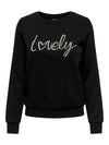 Lamy life o-neck pearl sweater