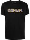 t-shirt à logo imprimé DIESEL