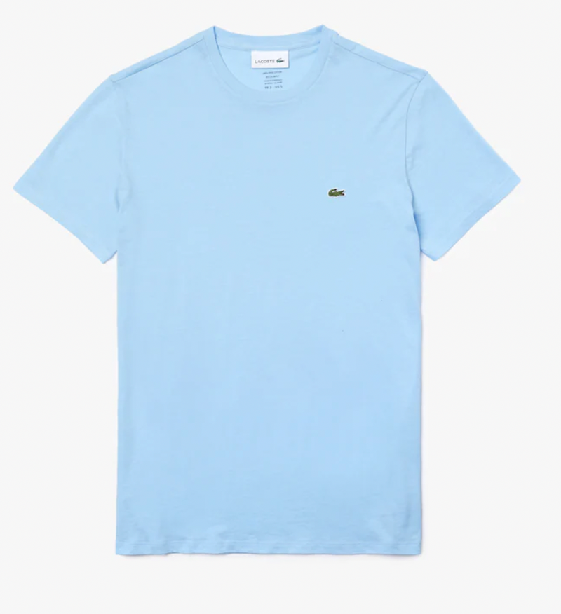 T shirt lacoste coton pima hot sale