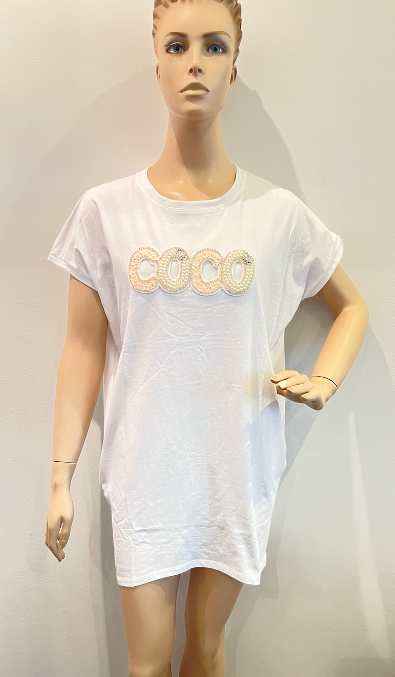 Robe t-shirt Paris COCO