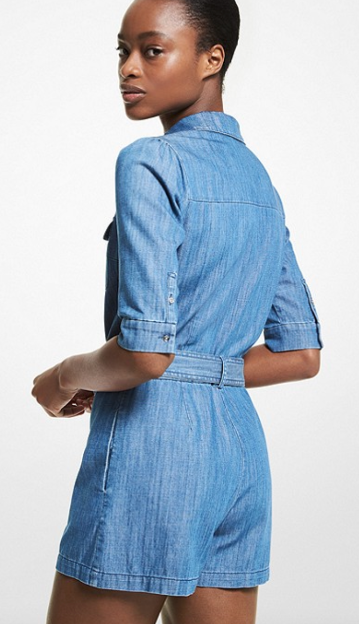 Michael kors chambray shop dress