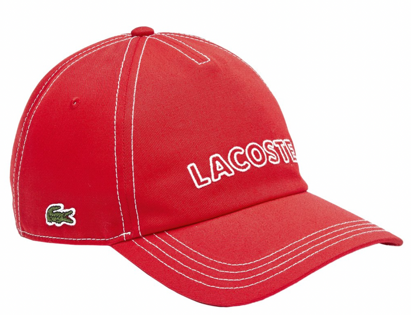 Casquette en coton avec logo Heritage pour homme LACOSTE
