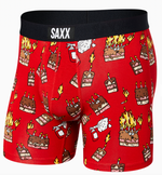 VIBE BOXEURB BRIEF Fired Up- Red SAXX