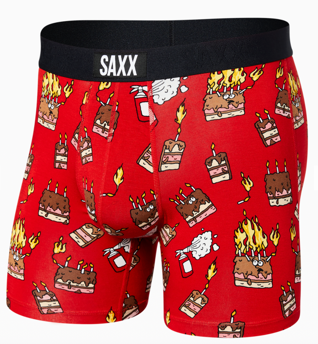 VIBE BOXEURB BRIEF Fired Up- Red SAXX – Boutique Sofia