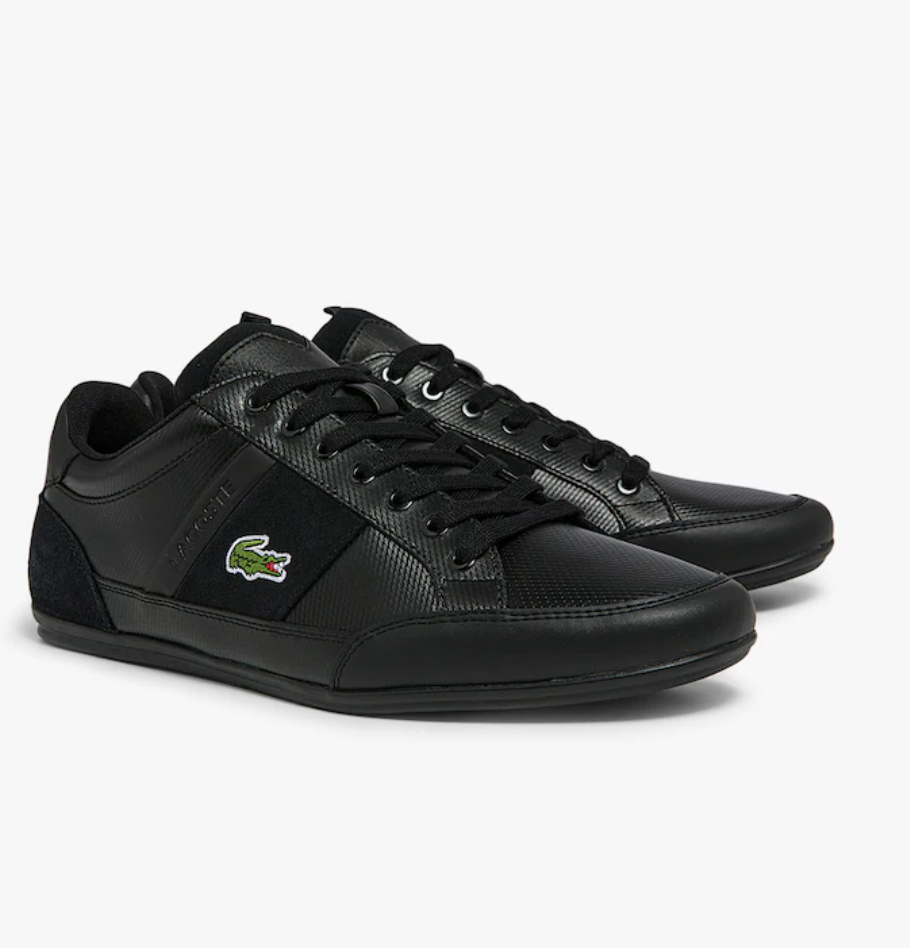 Sneakers Chaymon en cuir noir Lacoste Boutique Sofia