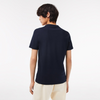 T-shirt  en jersey de coton imprimé   LACOSTE