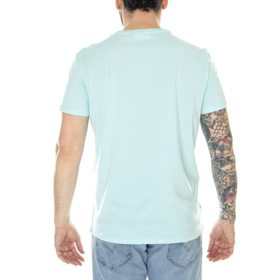 T-shirt col rond en coton pima pour homme LACOSTE